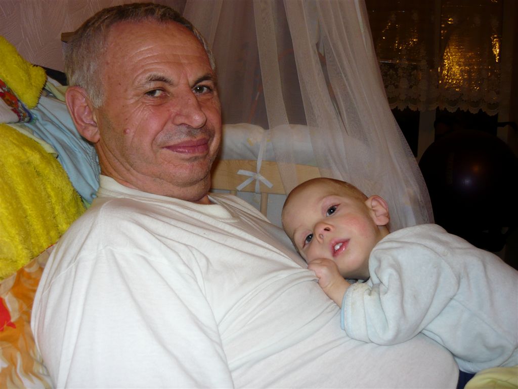 Сын с папой - окт.2009